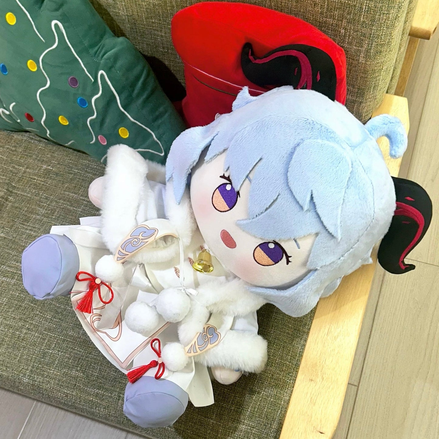 Smile House Plush Genshin Impact Plushies Staring  Ganyu Child Ver 40CM Plush Doll