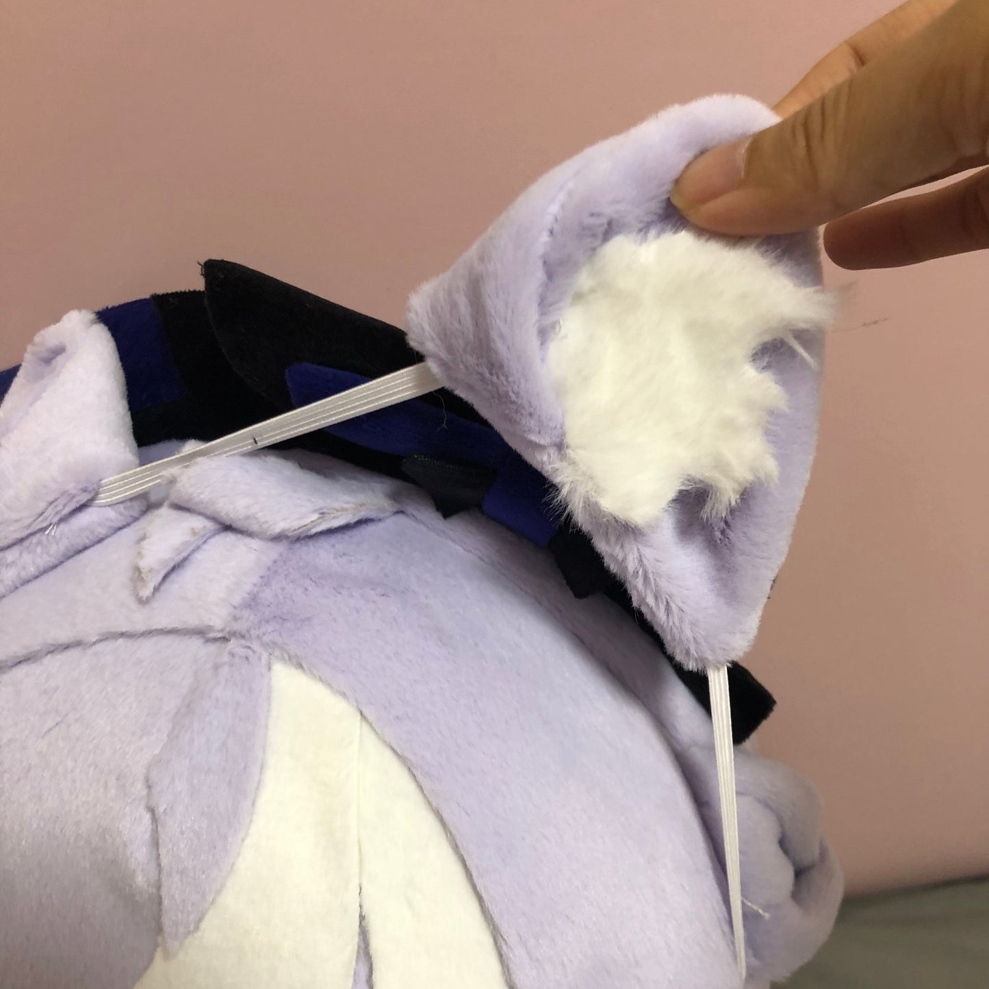 FREE SHIPPING Smile House Plush Zenless Zone Zero/ZZZ Plushies Vivian Big Eyes Plush Doll 40CM With Removable Cat Ears