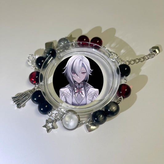 Smile House Plush Genshin Impact The Kanve Arlecchino Bracelet