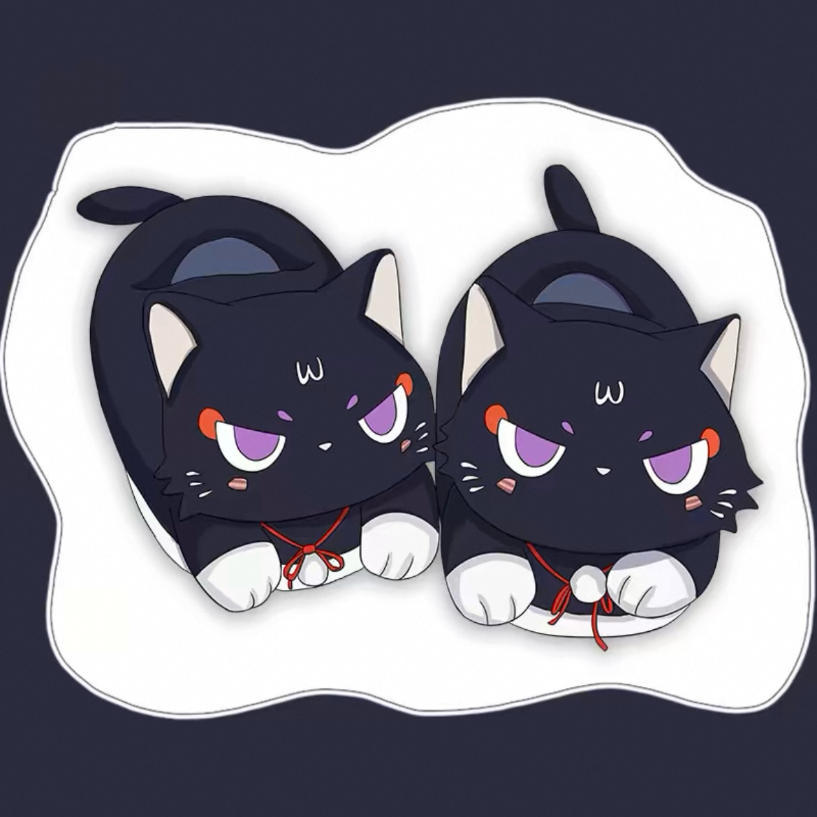 Smile House Plush Genshin Impact Furina Hutao Xiao Kaedehara Kazuha Plush Slippers