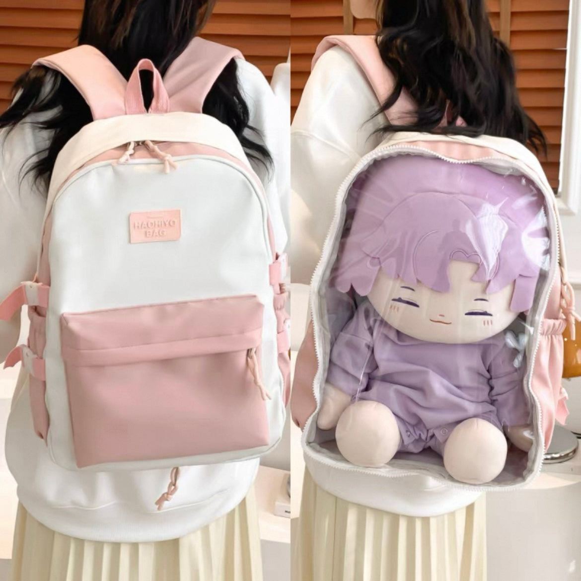 Smile House Plush 40CM Plushies Backpack For 40CM Plush Doll Bag