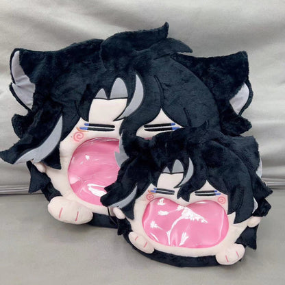 Smile House Plush Game Genshin Impact Wriothesley Crossboday Bag Backpack