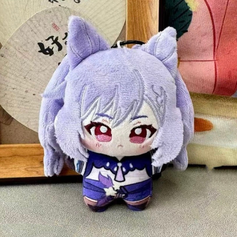 Smile House Plush Genshin Impact Plushies Keqing Klee Shikanoin Heizou Diluc HX Style 12 CM Plush Doll