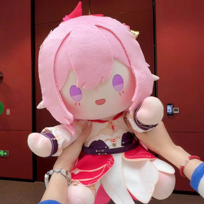 Smile House Plush Honkai Impact 3 Plushie Elysia Peachy Spring Staring Eyes Plush Doll 40CM