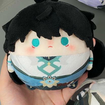 Smile House Plush Honkai: Star Rail Plushie Jingyuan Sunday Aventurine Dr Ratio Dan Heng ? Imbibitor Lunae 10CM Plush Ball Doll