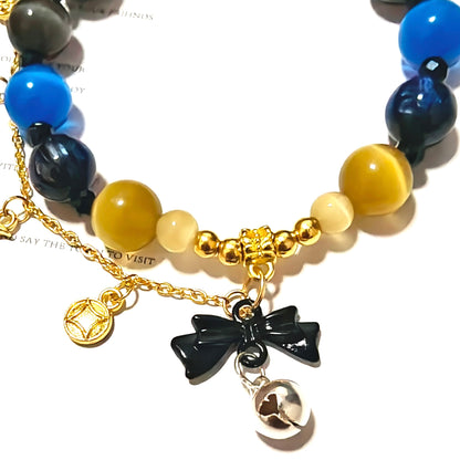 Smile House Plush Honkai Star Rail Cipher Inspired Round Bracelet