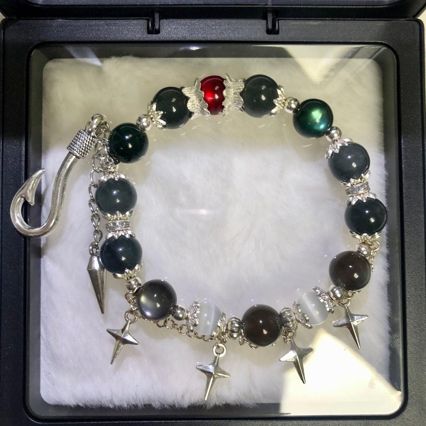 Free Shipping Smile House Plush Zenless Zone Zero ZZZ Jane Doe Inspired Round Bracelet