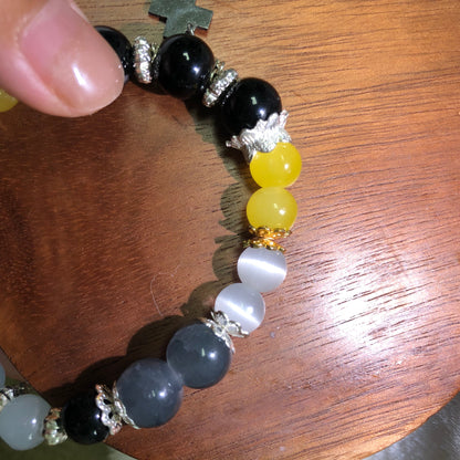 Smile House Plush Zenless Zone Zero ZZZ Harumasa Inspired Round Bracelet