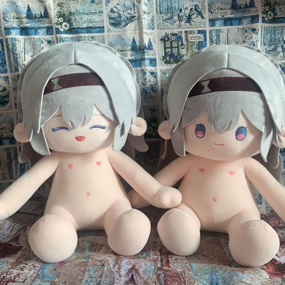 Smile House Plush Honkai: Star Rail Plushies Firefly Naked 40CM Plush Doll