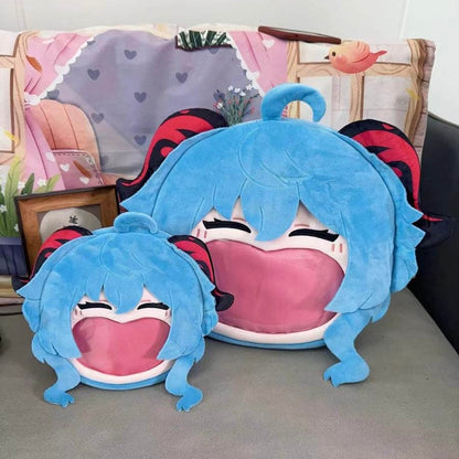 Smile House Plush Game Genshin Impact Ganyu Smile Backpack Crossbody Bag