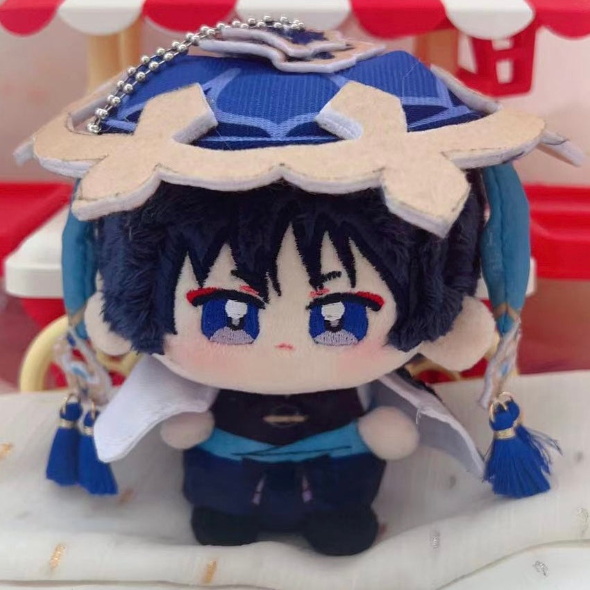 Smile House Plush Genshin Impact Ayato Wanderer Zhongli Childe Plush Doll 12 CM