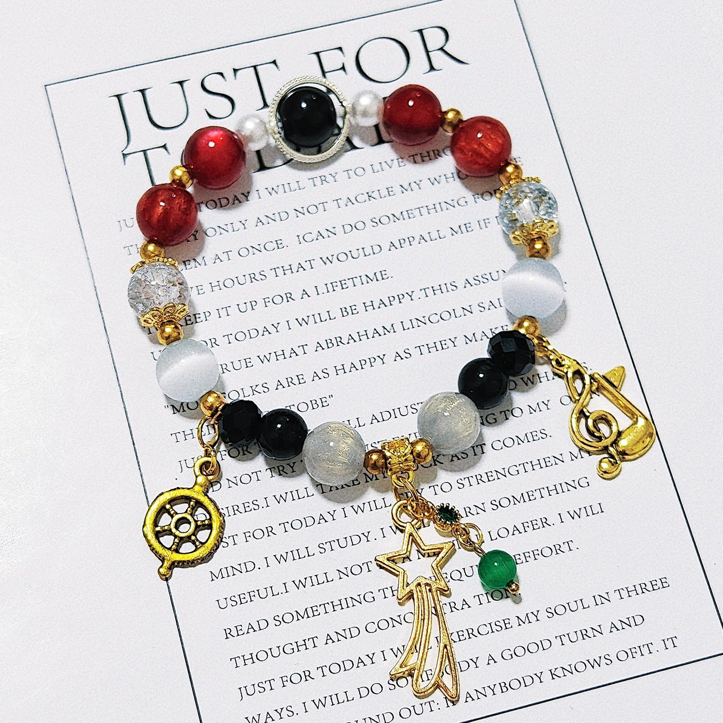 Free Shipping Smile House Plush Zenless Zone Zero ZZZ Astra Yao Inspired Round Bracelet