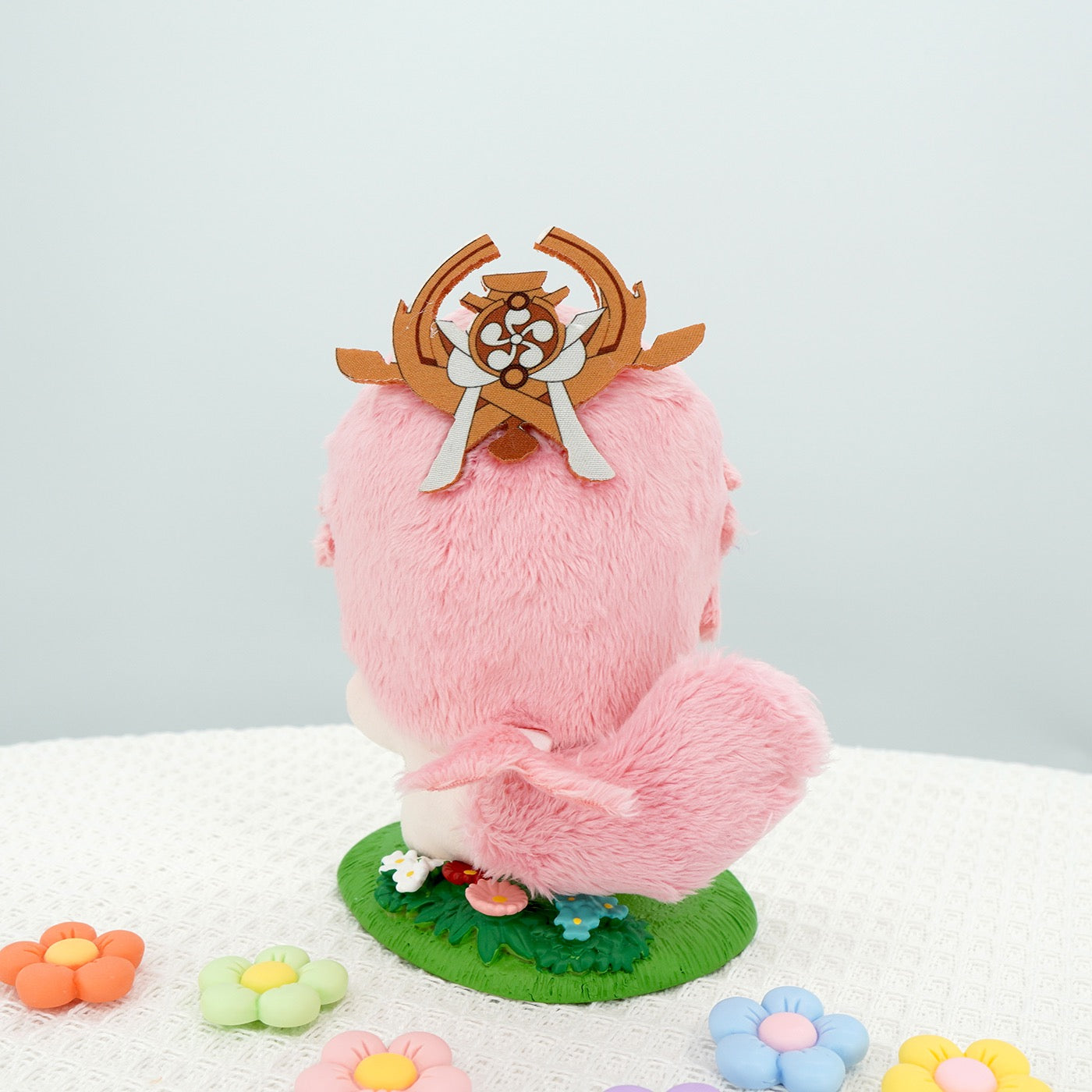 Smile House Plush Genshin Impact Fanart Plushie Yae Miko Cute Plush Doll 12 CM