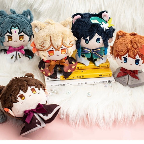 Smile House Plush Genshin Impact Xiao Yae Venti Kazuha Cloak Baby Plush Doll 12 CM