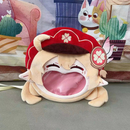 Smile House Plush Genshin Impact Klee Crossbody Bag Backpack