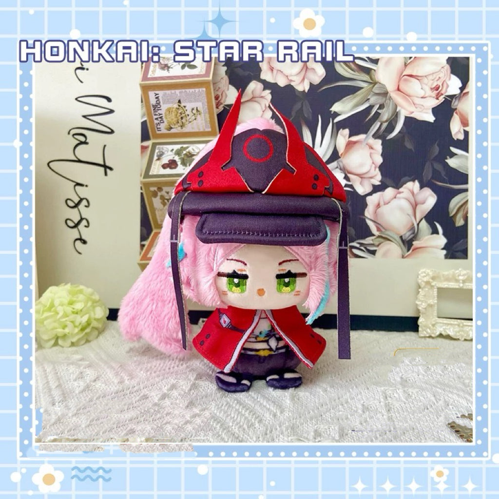Smile House Plush Honkai Star Rail Rappa Moze Cloak Plush Doll 12 CM