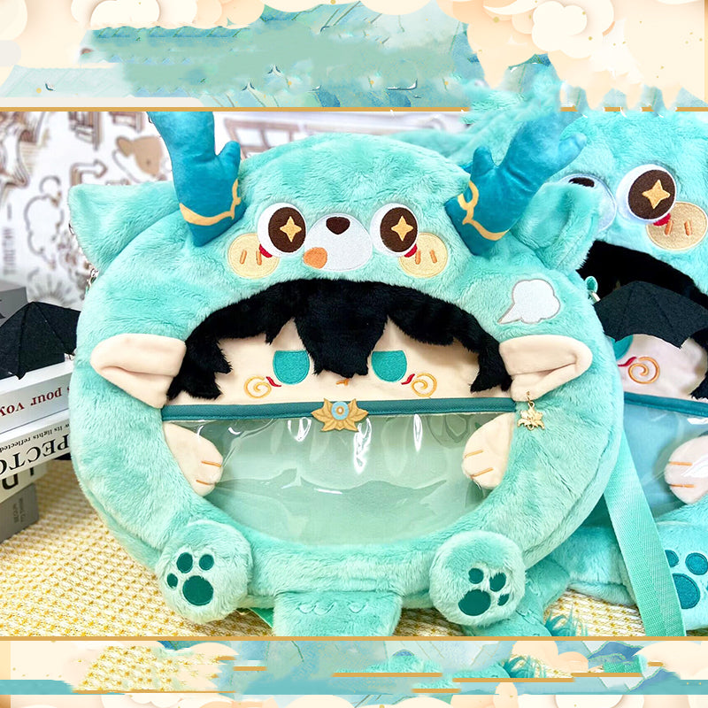 Smile House Plush Honkai: Star Rail Dan Heng ? Imbibitor Lunae Backpack Crossbody Bag