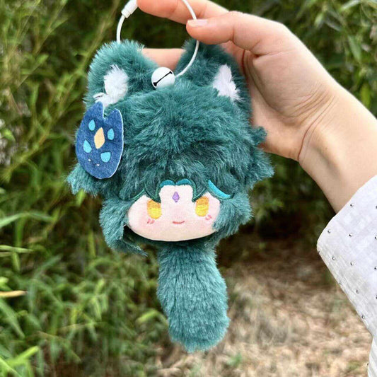 Smile House Plush Genshin Impact Xiao Staring Eyes Plush Doll Ball