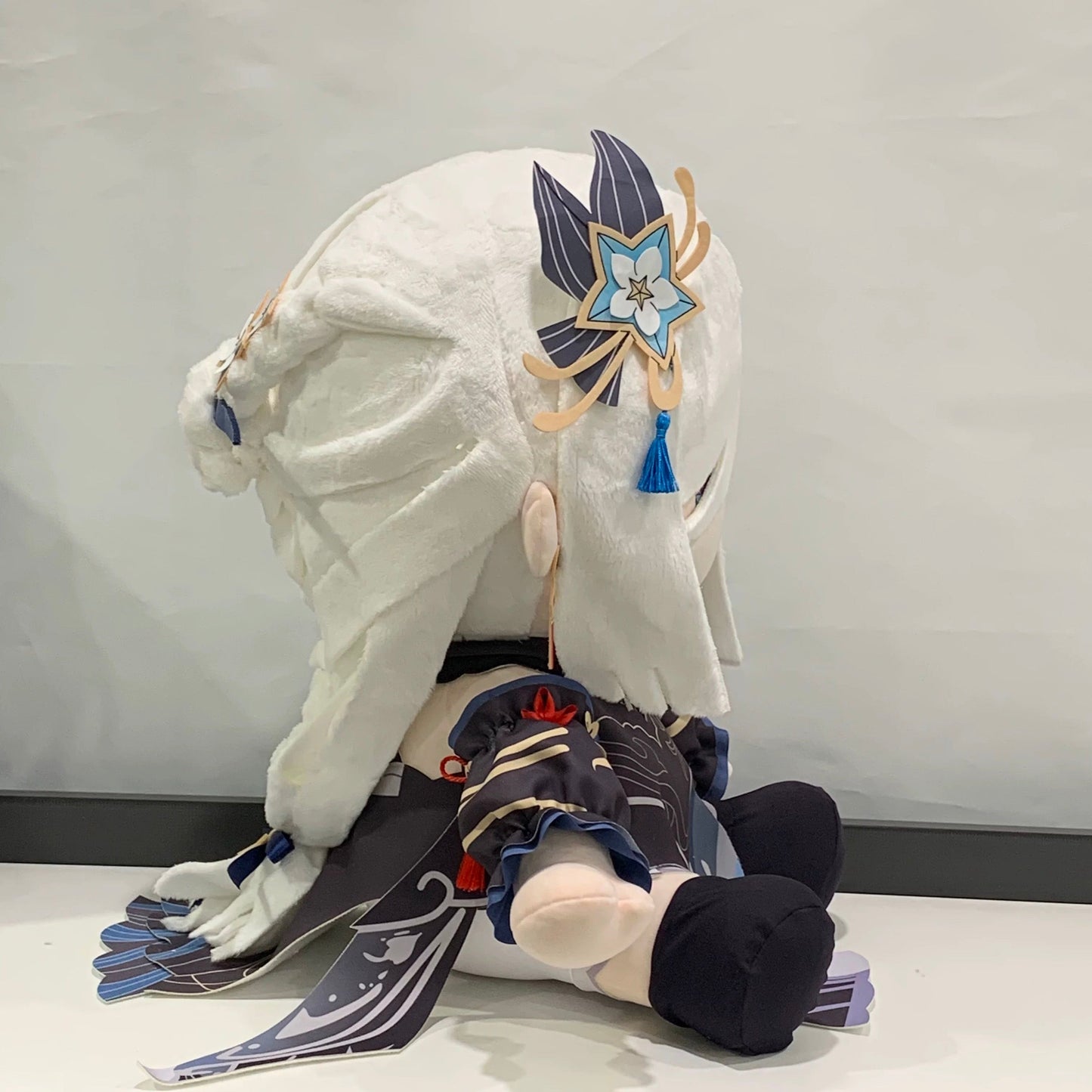 Smile House Plush Genshin Impact Plushies Staring Shenhe Shen He Skin 40CM Plush Doll