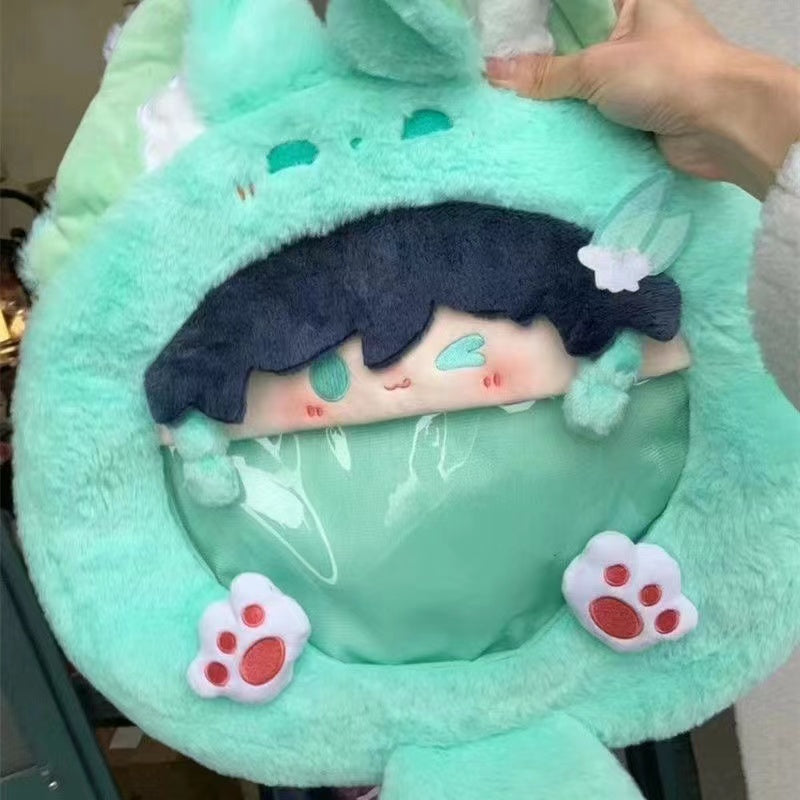 Smile House Plush Genshin Impact Venti Plush Corssbody Bag Backpack