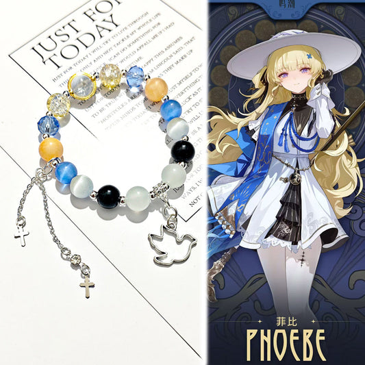 Smile House Plush Game Wuthering Waves Phoebe Inspired Bracelet