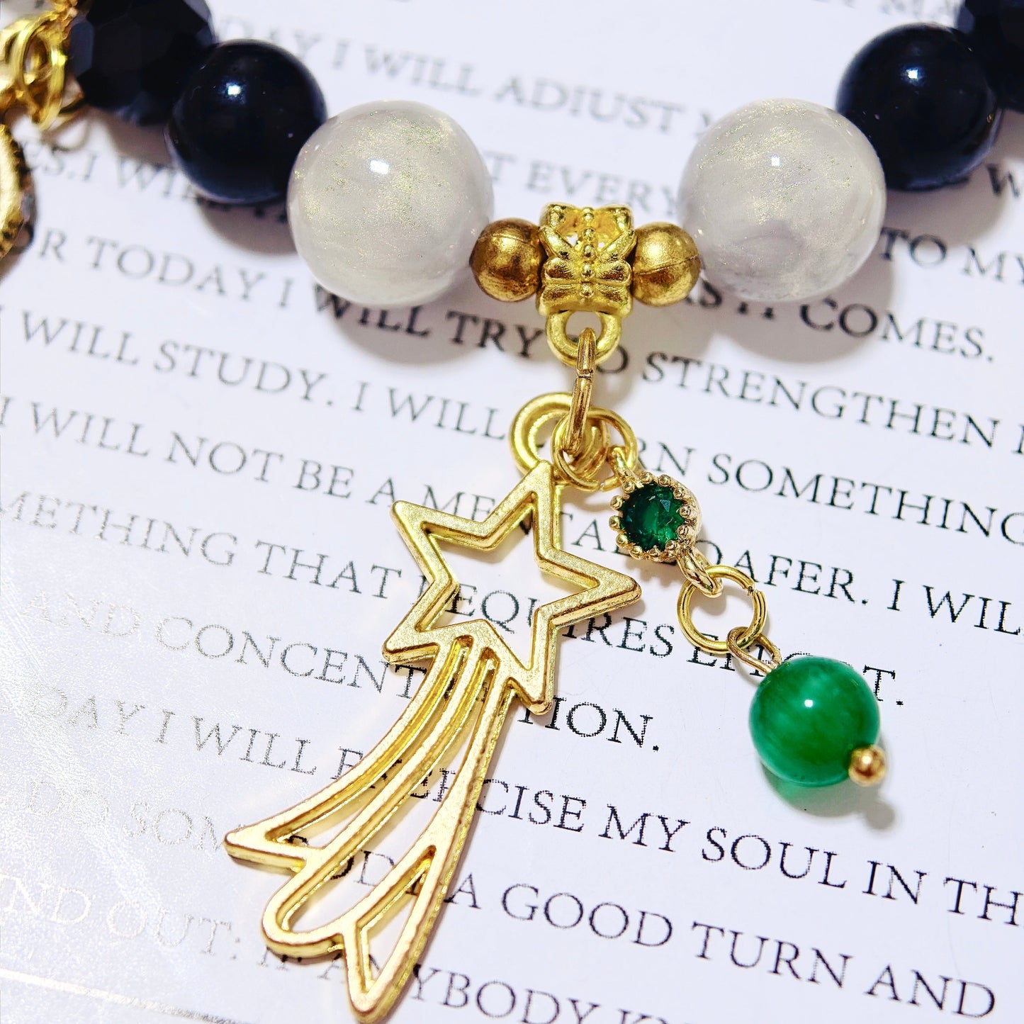 Free Shipping Smile House Plush Zenless Zone Zero ZZZ Astra Yao Inspired Round Bracelet