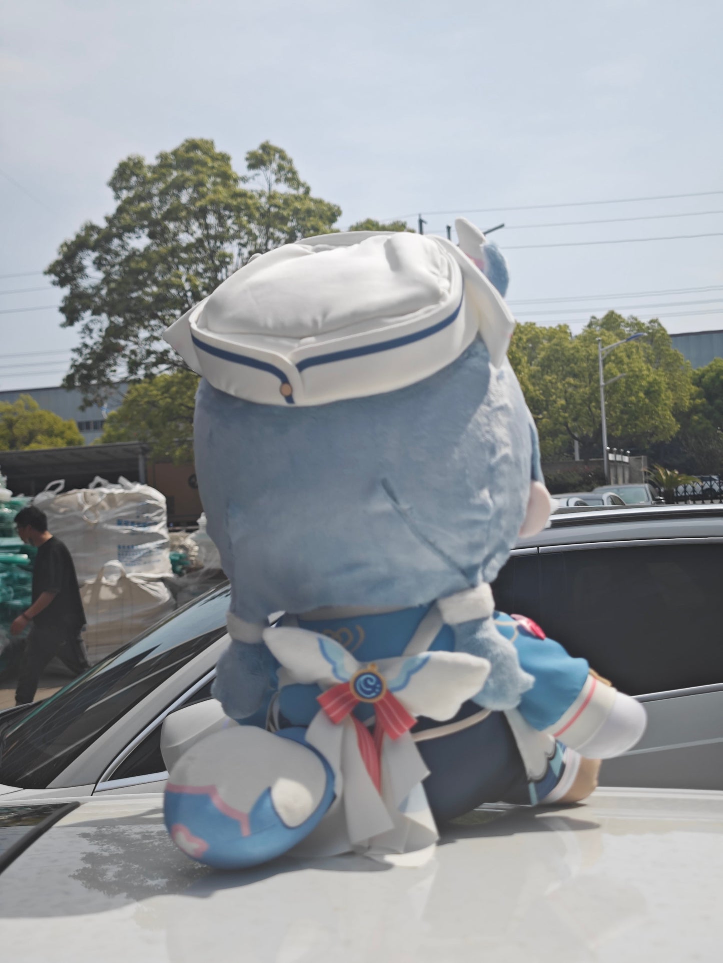 Smile House Plush Genshin Impact Plushies Staring Sigewinne 40CM Plush Doll