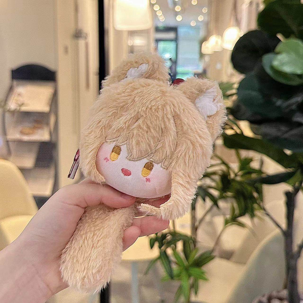 Smile House Plush Genshin Impact Yoimiya Staring Eyes Plush Doll Ball