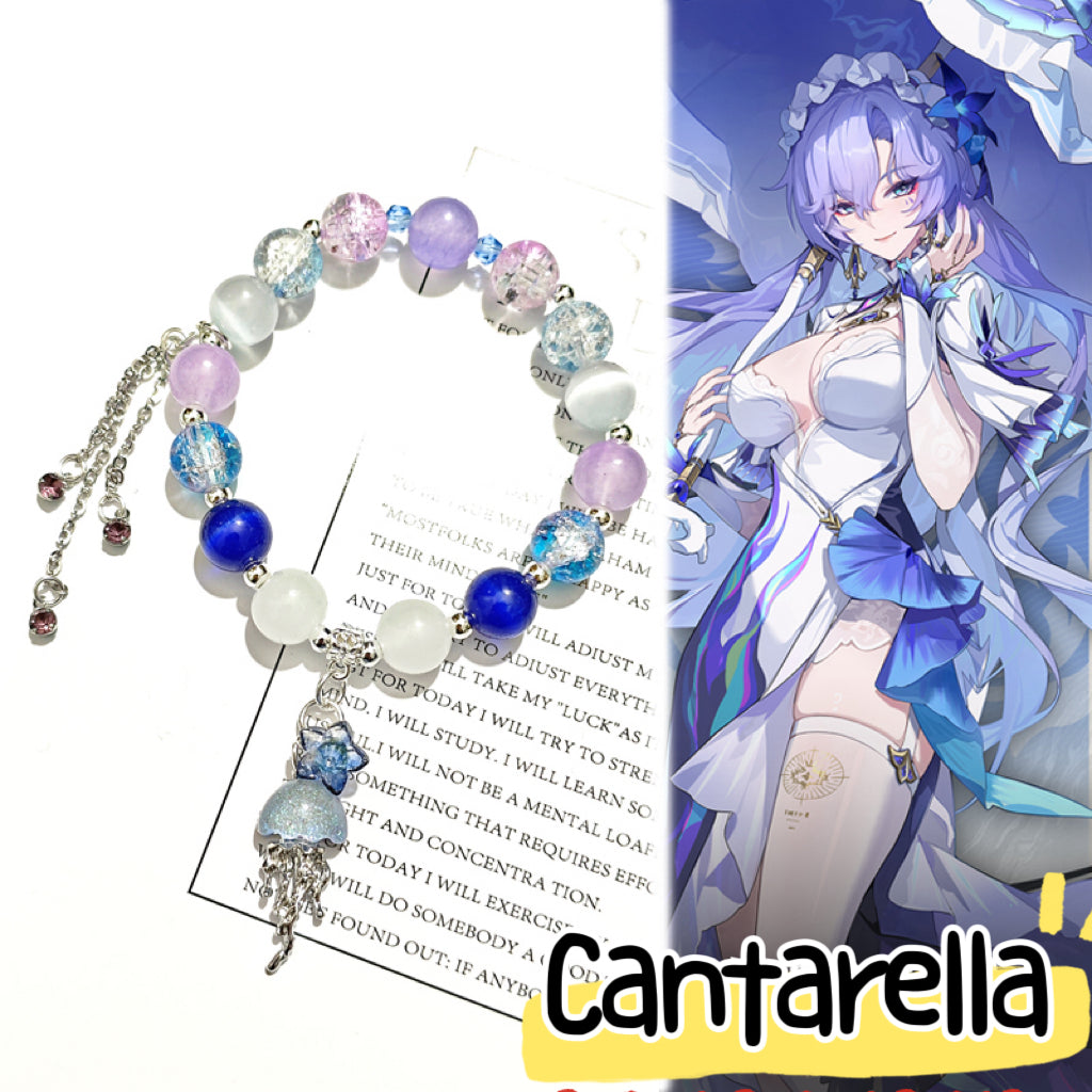 Smile House Plush Wuthering Waves Cantarella Inspired Bracelet