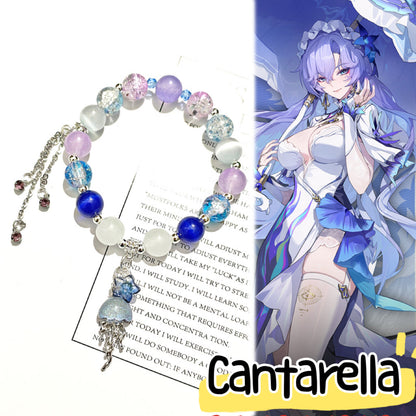 Smile House Plush Wuthering Waves Cantarella Inspired Bracelet