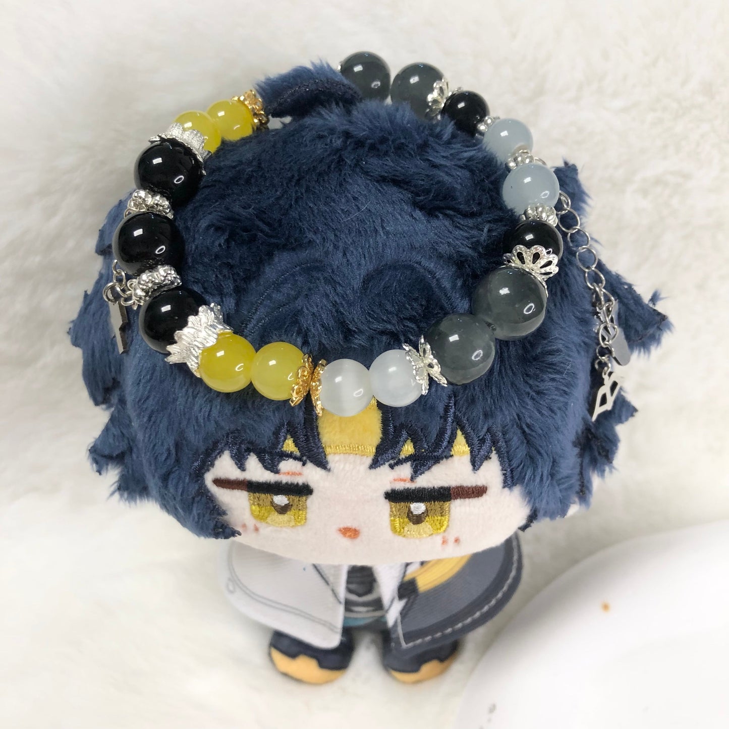 Smile House Plush Zenless Zone Zero ZZZ Harumasa Inspired Round Bracelet