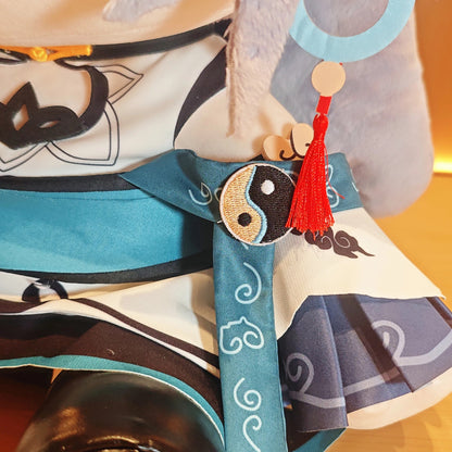 Smile House Plush Honkai Impact 3: Fuhua Azure Empyrea battlesuit 40CM Staring Eyes Plush Doll