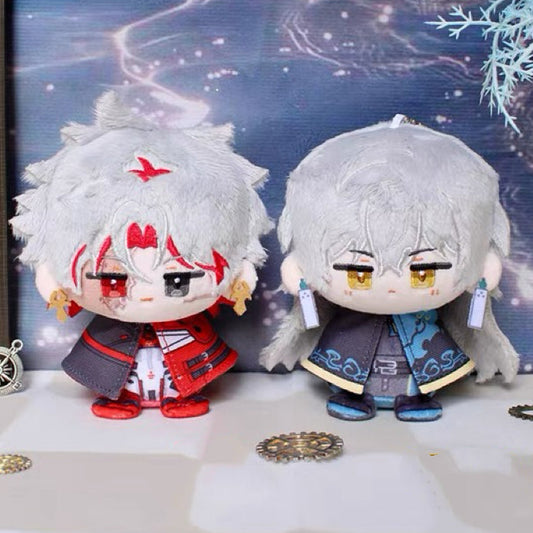 Smile House Plush Wuthering Waves Plushies Geshu Lin Scar Cloak Plush Doll 12CM