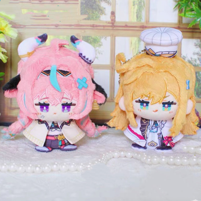 Smile House Plush Genshin Impact Plushies Varesa Escoffier Cloak Plush Doll 12CM