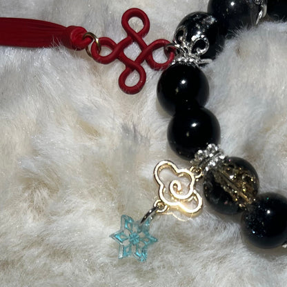 Smile House Plush Genshin Impact Shenhe New Outfit Frostflower Dew Bracelet