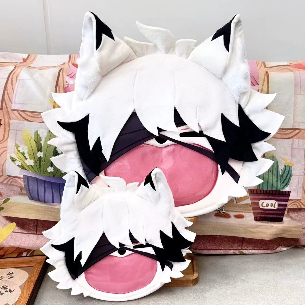 Smile House Plush Zenless Zone Zero/ZZZ Von Lycaon Smile Bag Crossbody Backpack