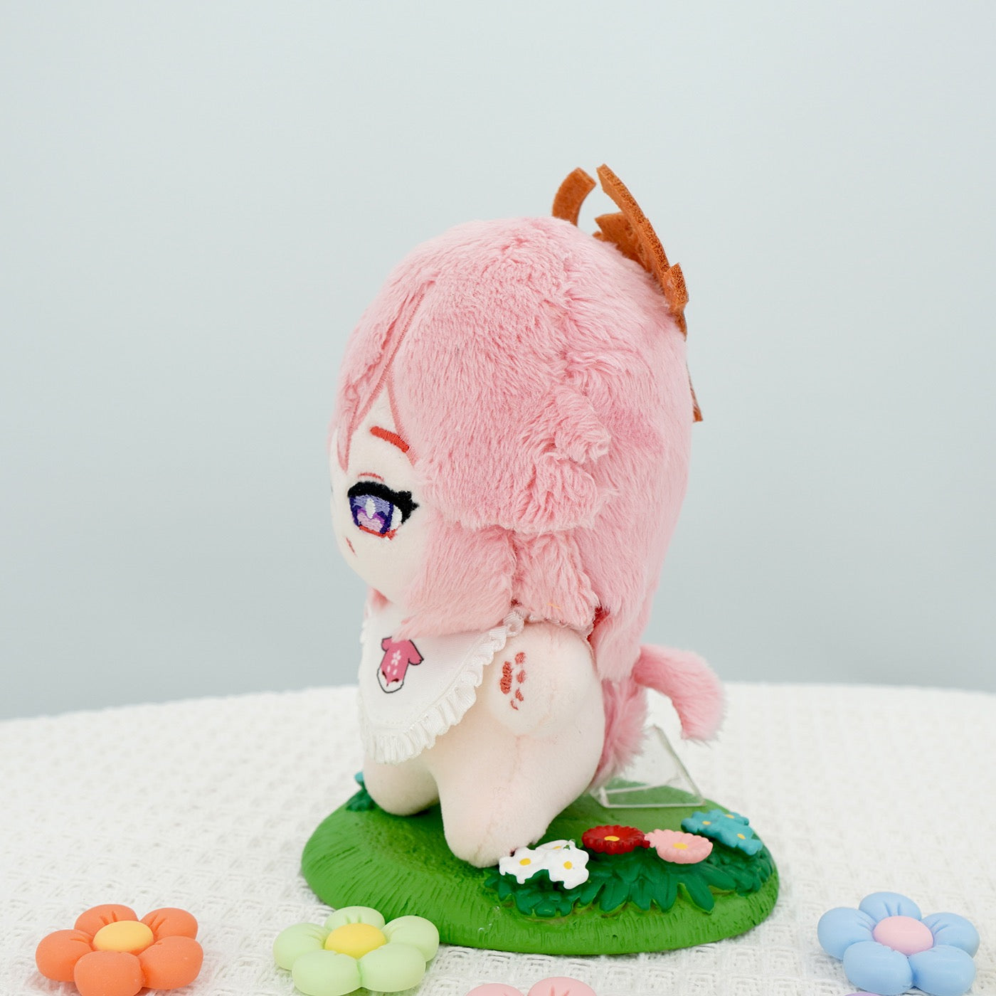 Smile House Plush Genshin Impact Fanart Plushie Yae Miko Cute Plush Doll 12 CM