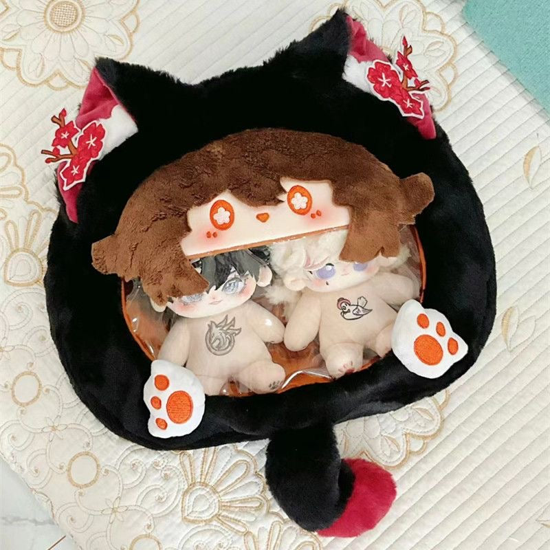 Smile House Plush Genshin Impact Hutao Plush Corssbody Bag Backpack