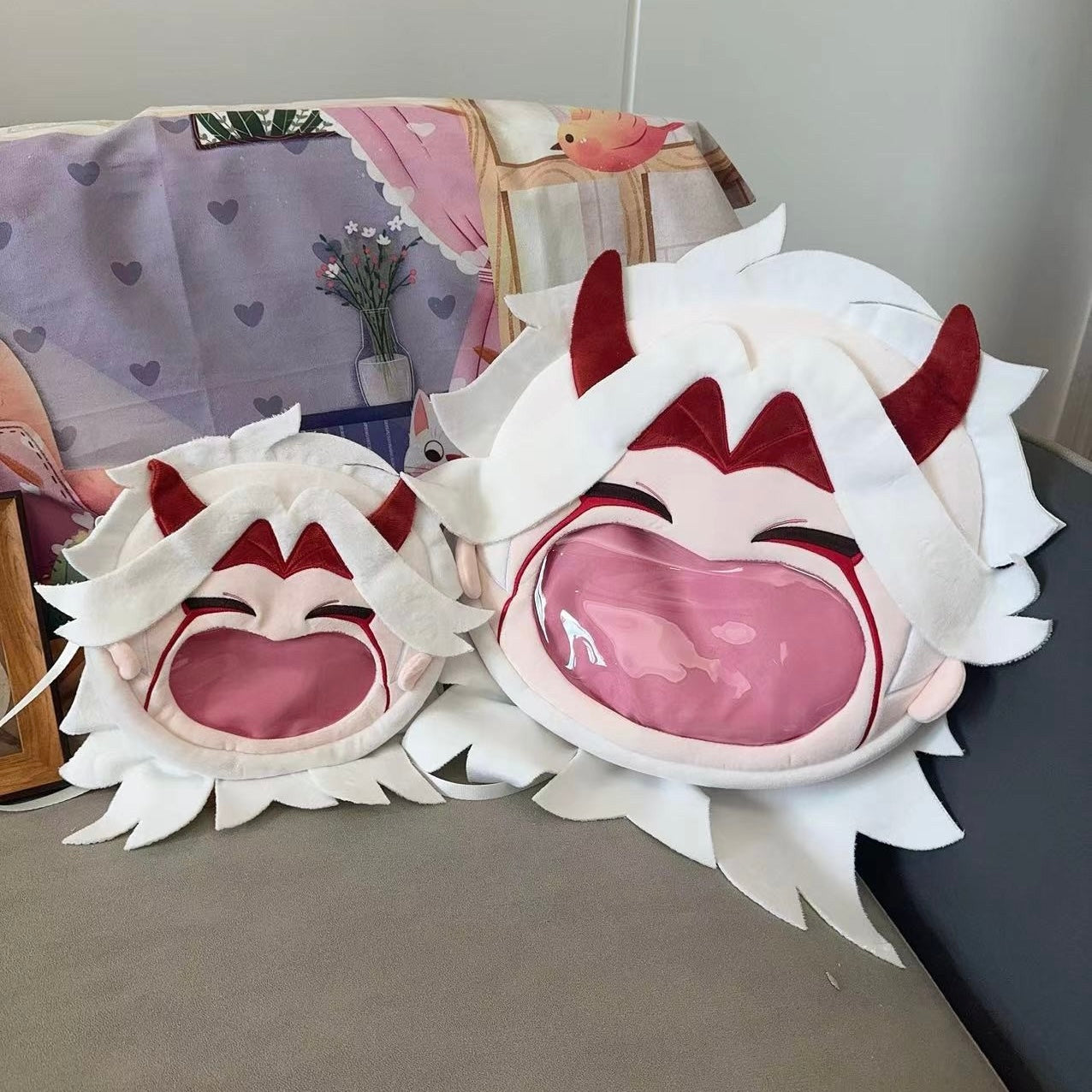 Smile House Plush Genshin Impact Arataki Itto Smile Bag Crossbody Backpack