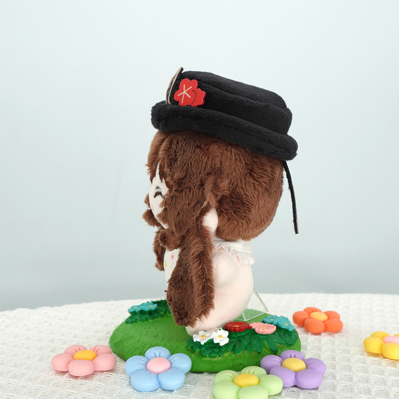 Smile House Plush Genshin Impact Fanart Plushie Hutao Cute Plush Doll 12 CM