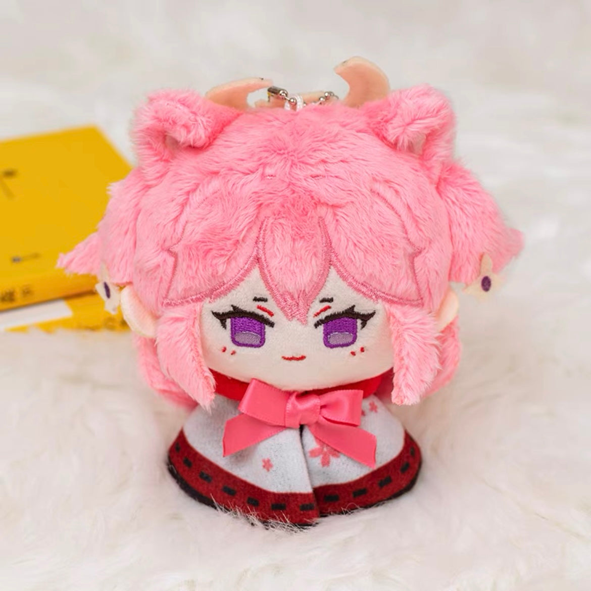 Smile House Plush Genshin Impact Xiao Yae Venti Kazuha Cloak Baby Plush Doll 12 CM