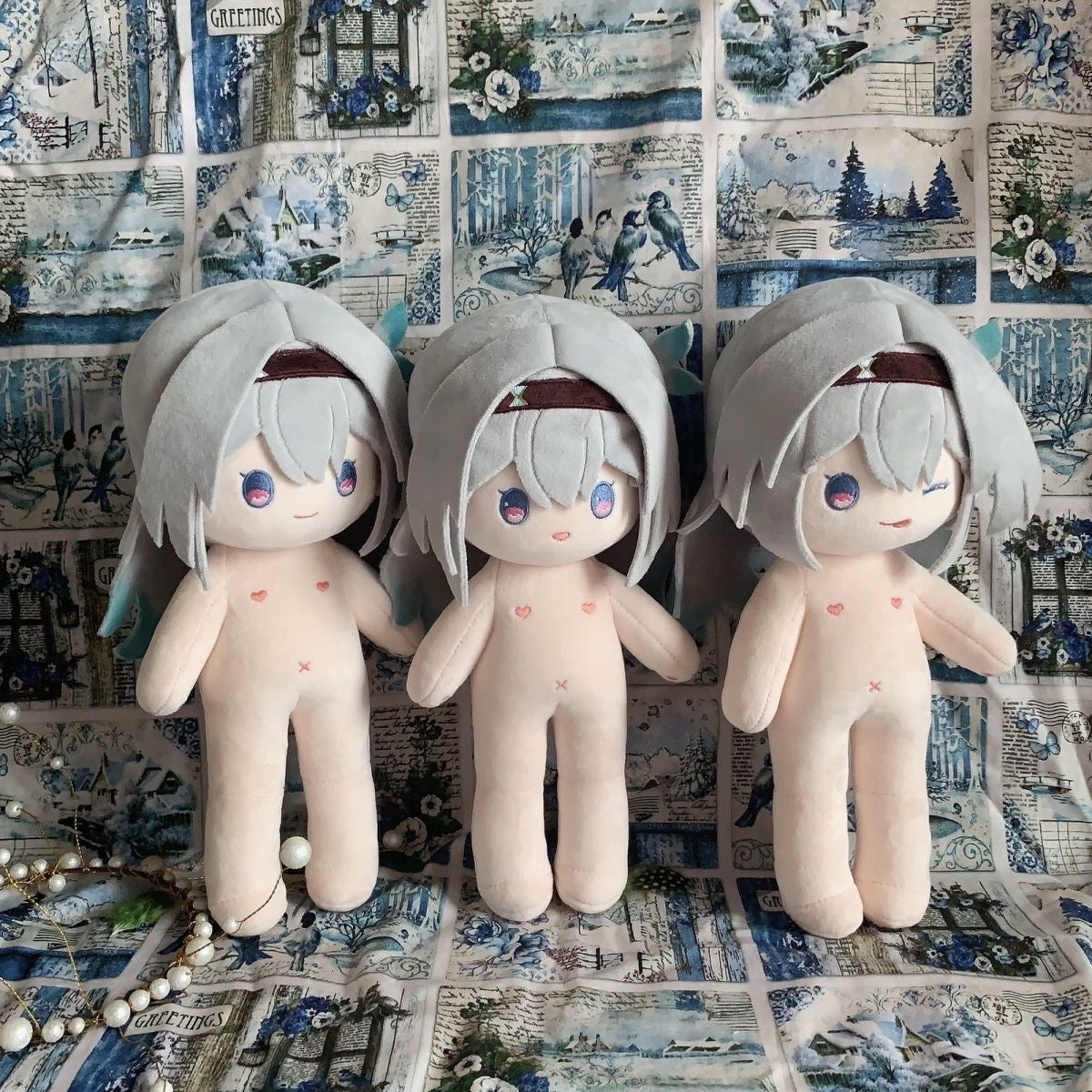 Smile House Plush Honkai Star Rail Pluhies Firefly Fanart 25CM Standing Plush Doll