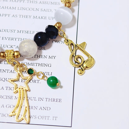 Free Shipping Smile House Plush Zenless Zone Zero ZZZ Astra Yao Inspired Round Bracelet