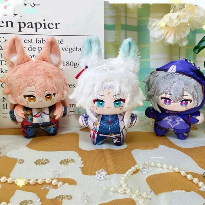 Smile House Plush Honkai: Star Rail HX Style Plushies Feixiao Jiaoqiu Moze 12CM Plush Doll