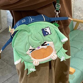Smile House Plush Honkai: Star Rail Fanart Huohuo Huo Huo Crossbody Bag Backpack
