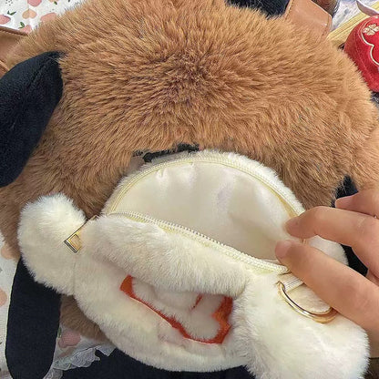 Smile House Plush Genshin Impact Fanart Hilichurl Backpack Crossbody Bag