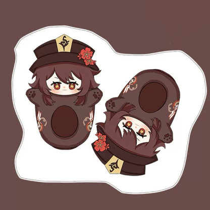 Smile House Plush Genshin Impact Furina Hutao Xiao Kaedehara Kazuha Plush Slippers