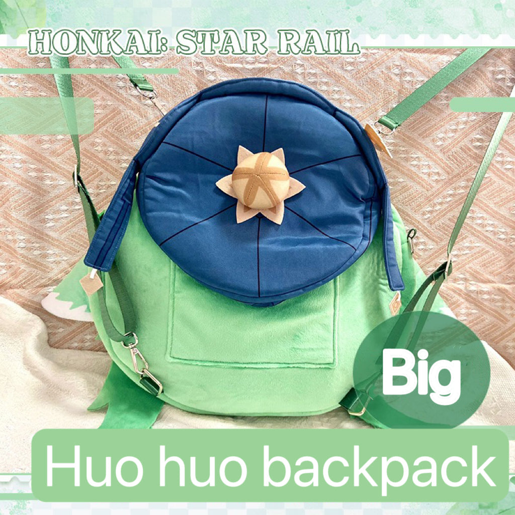 Smile House Plush Honkai: Star Rail Fanart Huohuo Huo Huo Crossbody Bag Backpack