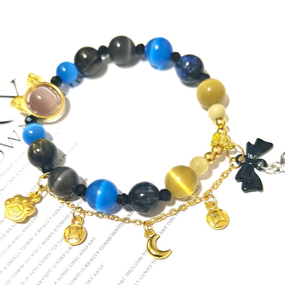 Smile House Plush Honkai Star Rail Cipher Inspired Round Bracelet