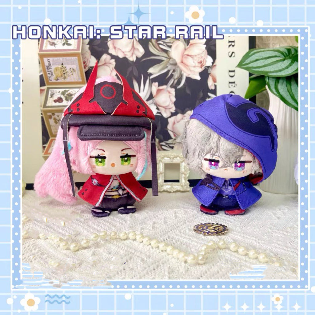 Smile House Plush Honkai Star Rail Rappa Moze Cloak Plush Doll 12 CM